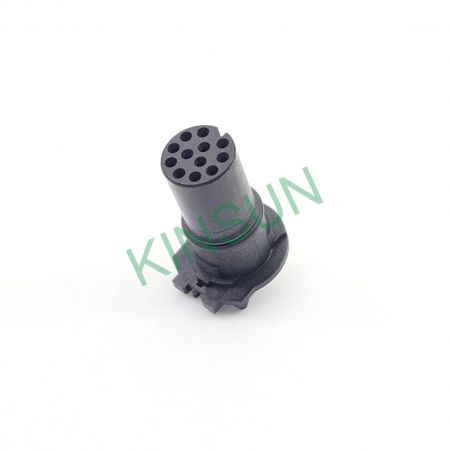 M12 A-coded Nữ 12 chân THR carrier tiếp xúc
